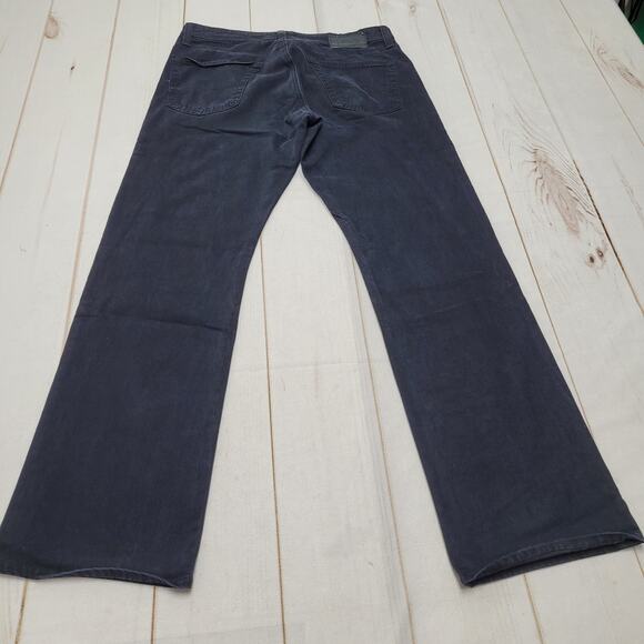 Adriano Goldschmeid the Protege black straight leg jeans hemmed regular - Picture 6 of 7